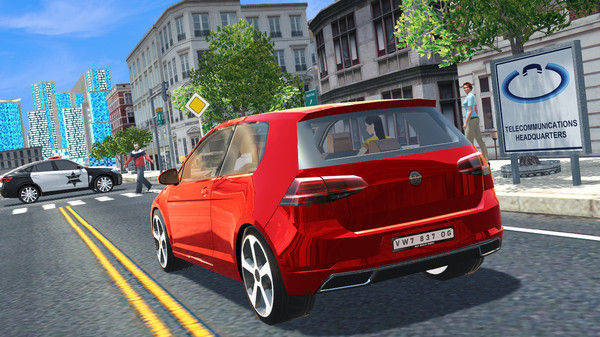 城市汽车模拟驾驶安卓版截图1